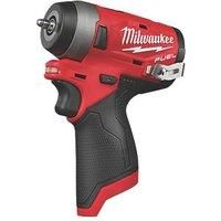 Milwaukee M12FIW14-0 FUEL 'Stubby' 1/4" Impact Wrench