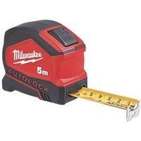 Milwaukee Hand Tools - Autolock Tape Measure 5m/16ft (Width 25mm)