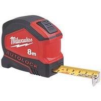 Milwaukee 4932464666 932464666 Autolock Tape Measure 8m/26ft (Width 25mm)