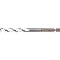 Genuine Milwaukee 3 Flat Shank Multi Material Drill Bits (3 - 12) x (90 - 260)mm
