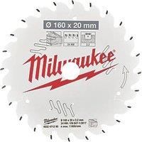 Universal Saw Blade MILWAUKEE 24 Teeth 2.2x160mm 4932471290