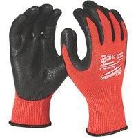 Milwaukee Gloves Cut Level 3 XL/10 Dipped Work Safety Protection Glove X-Large
