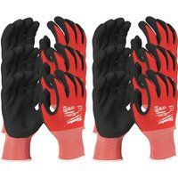 MILWAUKEE CUT LEVEL 1 DIPPED GLOVES (MEDIUM & LARGE)