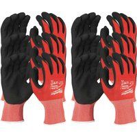 Milwaukee Cut Level 1 Dipped Gloves Various Sizes