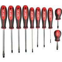 milw Milwaukee 4932471808 Tri-Lobe Screw Set PH/PZ/SL (10 Pieces)