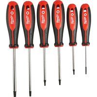 MILWAUKEE 6 PIECE TRI-LOBE SCREWDRIVER TORX T10 - T40- 4932471809