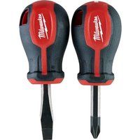 Milwaukee 2 Piece Tri-Lobe Stubby Screwdriver Set