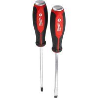 Milwaukee Tri-Lobe Demolition Screwdriver Set 2 Piece All Metal Core 4932471872