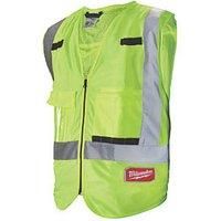 Milwaukee 4932471891 Yellow Hi-Visibility Vest 2XL / 3XL