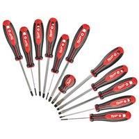 Milwaukee 12 Piece Hi-Leverage Handle Screwdriver Set Magnetic Tip 4932472003