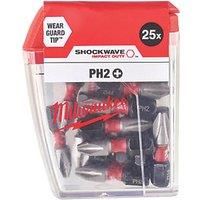 Milwaukee PZ2 or PH2 Bits - New Gen 3 for 2020 - 25mm or 50mm Long