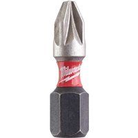 Genuine Milwaukee SHOCKWAVE Screwdriver Bits (PH/PZ/TX) & Bit Holders (Mag/Lock)