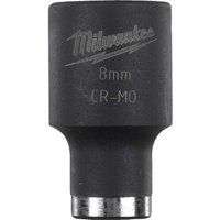 Milwaukee Impact Sockets 3/8" Drive Shockwave Impact Duty 6 Point Socket 8-22mm