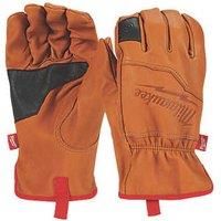 MILWAUKEE GOATSKIN LEATHER WORK GLOVES - 4932478125 - 10/XL