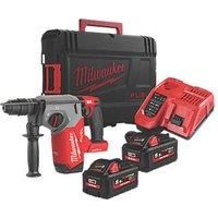 Milwaukee M18 ONEFHX-552X SDS Plus Rotary Hammer with ONE-KEY (2x5.5Ah)