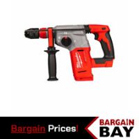 Milwaukee M18BLHX-0X 18V Brushless 4 Mode 26mm SDS-Plus Hammer with Fixtec Chuck
