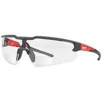 Milwaukee 4932478909 +1 Magnified Clear Safety PPE Anti Scratch Glasses