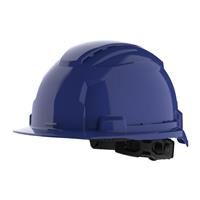 Milwaukee BOLT100 Vented Safety Helmet in Blue