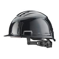 Milwaukee BOLT100 Vented Safety Helmet in Black