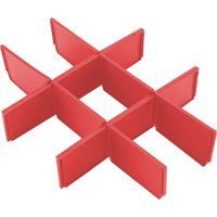 Milwaukee Dividers For Packout 3 Drawer Tool Box Pack of 8