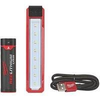 Milwaukee L4FL-301 Rechargeable LED Pocket Floodlight Red / Black 445lm (896GE)