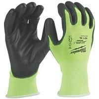 Milwaukee 4932479919 High Visibility and Cut Protection Gloves Level X/10 Size