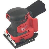 Milwaukee M18BQSS-0 18v Cordless Quarter Sheet Palm Sander Body Only