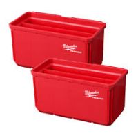 Milwaukee Packout - Shop Storage - 10x20cm Nest Bin 2pc - 4932480699