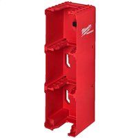 Milwaukee 4932480709 PACKOUT M18 Battery Holder Stores Four Mountable Durable