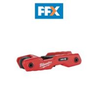 Milwaukee 4932480978 8pc Metric Folding Hex Key Set Ergonomic Grip 1.5-8mm