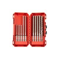Milwaukee SDS+ MX4 Drill Bit Set 5-12mm (10 Piece) in Chrome Plastic