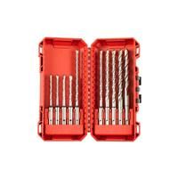 Milwaukee SDS+ M2 Drill Bit Set 5-12mm (10 Piece) in Chrome Steel