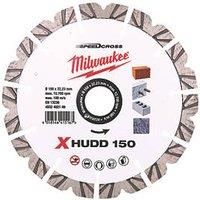 Milwaukee Premium Speedcross XHUDD Masonry Diamond Blade 150mm x 22.23mm (972GE)