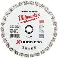 Milwaukee Premium Speedcross XHUDD Masonry Diamond Blade 230mm x 22.23mm (367GE)