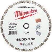 Milwaukee Speedcross SUDD Multi-Material Diamond Blade 350mm x 25.4mm (340GE)