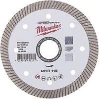 Milwaukee Speedcross DHTI Masonry Diamond Blade 115mm x 22.23mm (184GE)