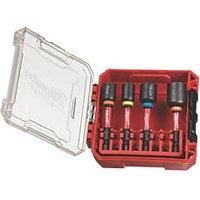 Milwaukee 4932492445 Shockwave Impact Duty Magnetic Nut Driver  Set 7 8 10 13