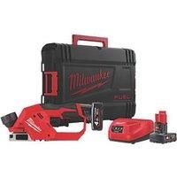 Milwaukee M12BLP-402X 12v Cordless Brushless Planer 2 x 4.0ah Batteries Charger