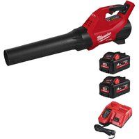 Milwaukee M18 FBLG3 Fuel 18v Cordless Brushless Garden Leaf Blower 2 x 8ah Li-ion Charger