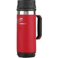 Milwaukee Packout Drinks Mug Sip Lid Red 532ml