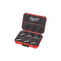 Milwaukee Router Bit Set 12mm (6 Piece) in Silver/Black