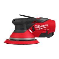Milwaukee M12FROS5-0 FUEL 150mm 5mm Random Orbital Sander Body Only in Red