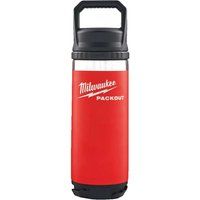 Milwaukee Packout Drinks Bottle Chug Lid Red 532ml