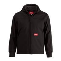 Milwaukee Men's Freeflex Softshell Hooded Jacket in Black