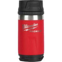 Milwaukee Packout Drinks Bottle Sip Lid Red 355ml