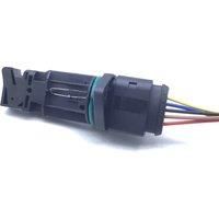 0280218073 Insert Mass Air Flow Sensor+Connector for Audi A3 TT VW R32 EOS Golf Multivan Passat