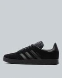 Mens Adidas Gazelle Trainers Core Black Core Black Trainers Shoes