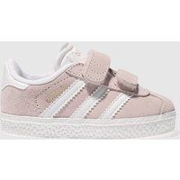 adidas Gazelle Cf I, Unisex Kid/'s Gymnastics Shoes, Pink (Icey Pink F17/Ftwr White/Ftwr White Icey Pink F17/Ftwr White/Ftwr White), 9k UK (26.5 EU)
