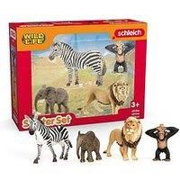schleich 42721 Wild Life "Asia" Starter Set , from 3 years WILD LIFE - Figurine, 25 x 8 x 19 cm