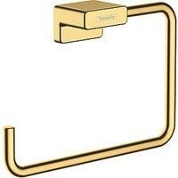 hansgrohe AddStoris Towel ring, polished gold-optic, 41754990